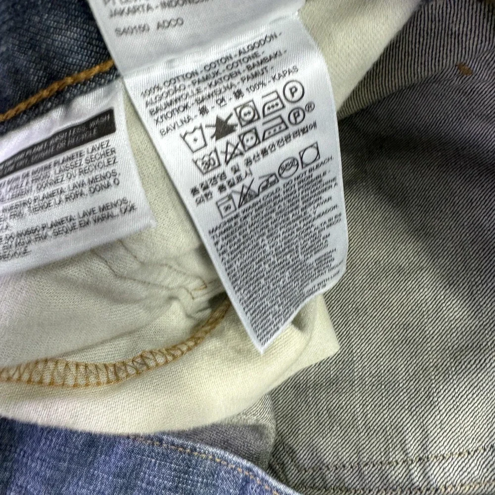 Levis 559 Jeans Mens 40x32 Blue Relaxed Straight Denim Medium Wash Casual